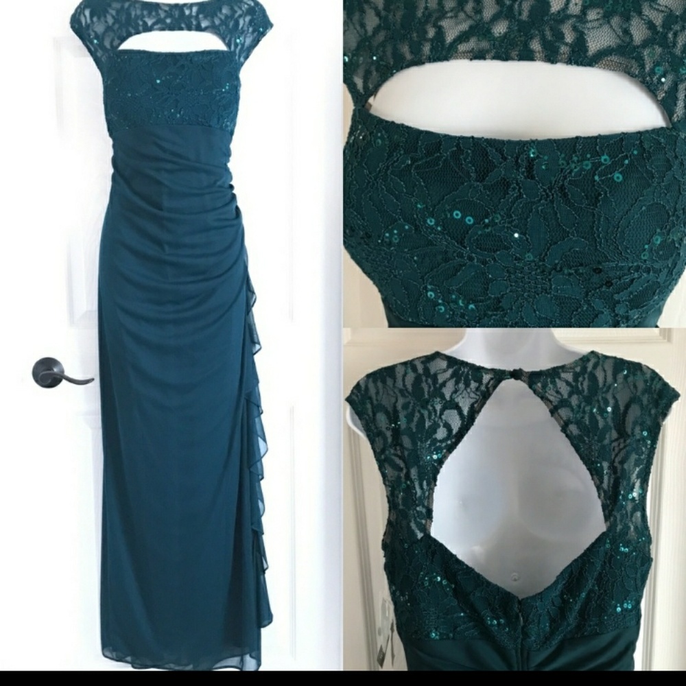 Formal gowns and heels